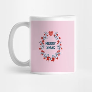 A Scandinavian Christmas - berries & flora Mug